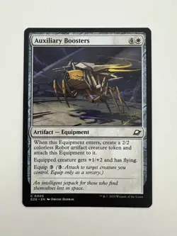 Auxillary Boosters MTG Magic the Gathering Card NM Near Mint EOE - Image 1