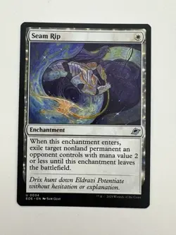 Seam Rip MTG Magic the Gathering Card NM Near Mint EOE - Image 1