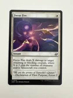 Focus Fire MTG Magic the Gathering Card NM Near Mint EOE - Image 1