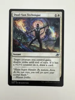 Dual-Sun Technique MTG Magic the Gathering Card NM Near Mint EOE - Image 1