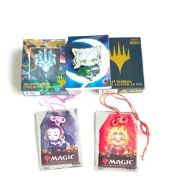 Li'l Tamiyo Pins ,Lucky Charm Amulet Japanese MTG Liliana Of The Veil Chandra - Image 1