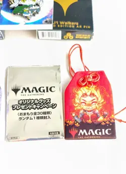 Li'l Tamiyo Pins ,Lucky Charm Amulet Japanese MTG Liliana Of The Veil Chandra - Image 5