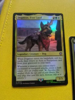 Dogmeat, Ever Loyal - Foil - Fallout Commander & Token MTG - Image 2