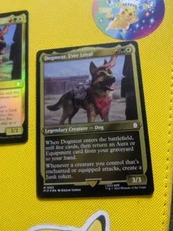 Dogmeat, Ever Loyal - Foil - Fallout Commander & Token MTG - Image 3