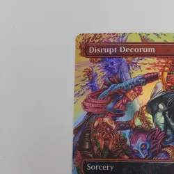 Disrupt Decorum #1067 (Foil) NM Launch Party & Release Event Promos Magic MTG NM - Image 2