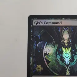 Gix's Command The Brothers' War Rare 97/287 Prerelease Card - NM MTG TCG - Image 2