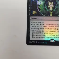 Gix's Command The Brothers' War Rare 97/287 Prerelease Card - NM MTG TCG - Image 5