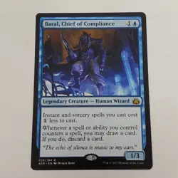 MTG Baral, Chief of Compliance Aether Revolt 028/184 Regular Rare - NM TCG - Image 1