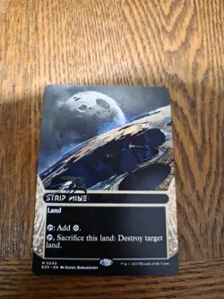 MTG Strip Mine (0040) (Borderless) Edge of Eternities - Image 1