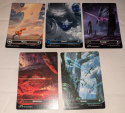 5x Edge of Eternities Full Art Lands - 1 of Each - Magic The Gathering - MTG - Image 1
