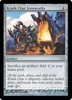 KRARK-CLAN IRONWORKS - Magic MTG - Uncommon Artifact - Fifth Dawn - M/NM - Image 1