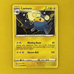 Lanturn 053/203 Stage 1 Evolving Skies 2021 Pokemon Card NM - Image 1
