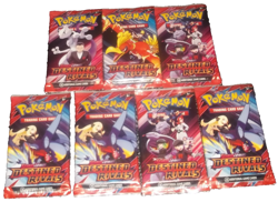 POKEMON SCARLET & VIOLET LOT (7) BOOSTER PACKS DESTINED RIVALS NISP - Image 1