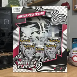 Pokemon TCG Scarlet & Violet White Flare Binder Collection New/Sealed - Image 1