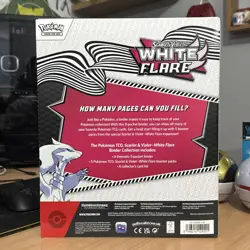 Pokemon TCG Scarlet & Violet White Flare Binder Collection New/Sealed - Image 2