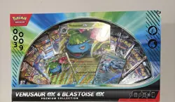Venusaur ex Blastoise ex Premium Collection GameStop Exclusive - Pokemon sealed - Image 1