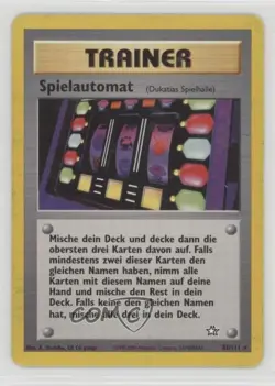 Arcade Game German Pokemon Neo Genesis #83 2000 - Image 1