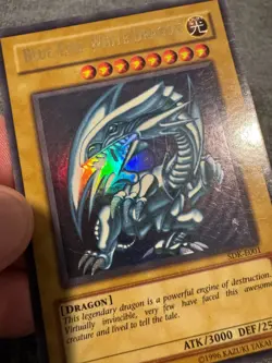 Yugioh! 1996 Blue-Eyes White Dragon - SDK-001 - Ultra Rare - Unlimited Edition - Image 5
