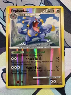 Pokemon Card - Exploud - 28/147 - Supreme Victors - Reverse Holo Near Mint - Image 1