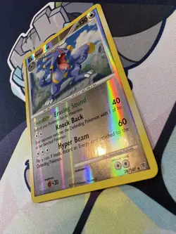Pokemon Card - Exploud - 28/147 - Supreme Victors - Reverse Holo Near Mint - Image 3