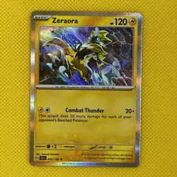 Zeraora 055/142 Reverse Holo Rare Stellar Crown Pokemon Card NM - Image 1