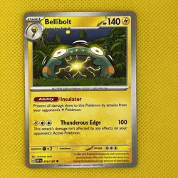 Bellibolt 078/197 Obsidian Flames scarlet & Violet Pokemon Card NM - Image 1