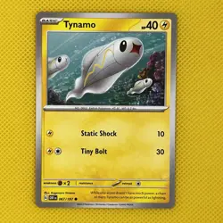 Tynamo 067/197 Obsidian Flames scarlet & Violet Pokemon Card NM - Image 1