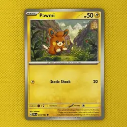 Pawmi 074/193 Basic Paldea Evolved 2023 Pokemon Card NM - Image 1
