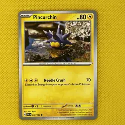 Pincurchin 072/193 Basic Paldea Evolved 2023 Pokemon Card NM - Image 1