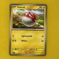 Voltorb 066/193 Basic Paldea Evolved 2023 Pokemon Card NM - Image 1