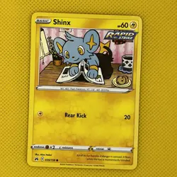 Shinx 039/159 Basic Crown Zenith 2023 Pokemon Card NM - Image 1
