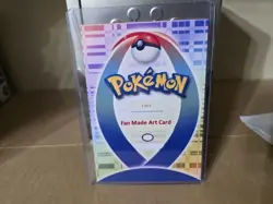 Artist Design Fan Made Art Oversized Card Pokemon Labubu Pikachu 1/5 - Image 2