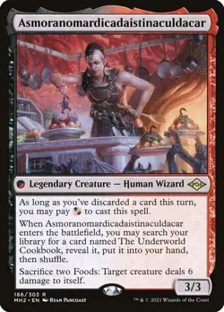 Asmoranomardicadaistinaculdacar#186/303 MTG Modern Horizons 2 MH2 Rare NM - Image 1