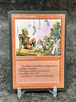 Goblin Chirurgeon (Frazier) (NM) Fallen Empires FEM Magic MTG - Image 1