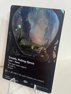 1x - Evendo, Waking Haven - GALAXY FOIL BORDERLESS - Edge of Eternities - NM MTG - Image 3