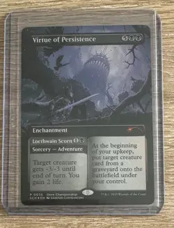 MTG FOIL Virtue of Persistence Store Championship Promos Textless MINT - Image 1