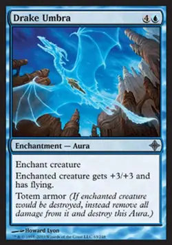 Drake Umbra - Light Play MTG Rise of the Eldrazi - Image 1
