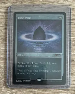 MTG Lotus Petal 30th Birthday Foil Promo - Image 1
