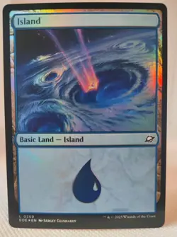 Island (0269) #269 (Foil) (NM) Edge of Eternities EOE Magic MTG - Image 1
