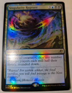 Foil Singularity Rupture - Edge of Eternities - Magic The Gathering - MTG - Image 1