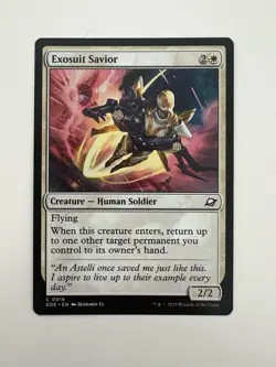 Exosuit Savior MTG Magic the Gathering Card NM Near Mint EOE - Image 1