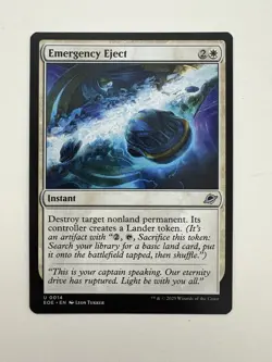 Emergency Eject MTG Magic the Gathering Card NM Near Mint EOE - Image 1