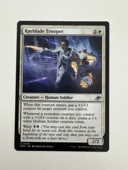 Rayblade Trooper MTG Magic the Gathering Card NM Near Mint EOE - Image 1