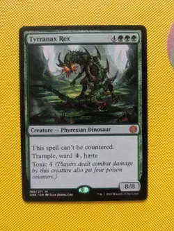 Tyrranax Rex Foil Phyrexia: All Will Be One NM MTG - Image 1