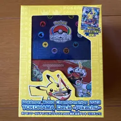 Pokemon World Championships 2023 w/ Pikachu Yokohama Deck Sealed Box NEW - Image 1