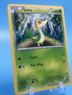 2011 Pokemon, Black & White Promos, #1/114 Snivy, Cosmos Holo NM - Image 3