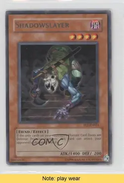 UL - Shadowslayer Unlimited YuGiOh Flaming Eternity #FET-EN024 2005 READ c6w - Image 1