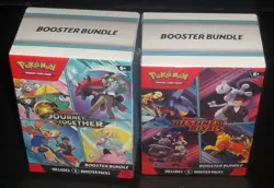 POKEMON SCARLET & VIOLET JOURNEY TOGETHER & DESTINED RIVALS BOOSTER BUNDLES NISB - Image 1