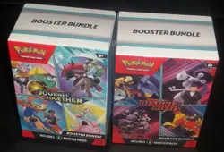 POKEMON SCARLET & VIOLET JOURNEY TOGETHER & DESTINED RIVALS BOOSTER BUNDLES NISB - Image 2