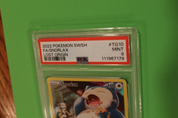 2022 POKEMON SWSH LOST ORIGIN FA/SNORLAX #TG10 PSA 9 - Image 2